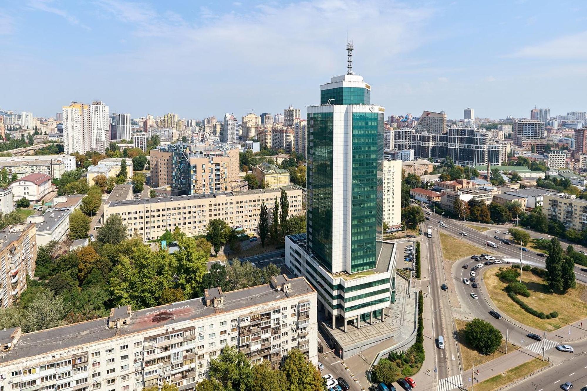 Manhattan City Apart View On The City- Parking เคียฟ ภายนอก รูปภาพ